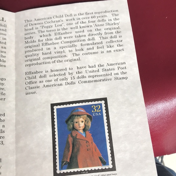 🥳 HP 🥳 American Child by Effanbee - Picture 10 of 12